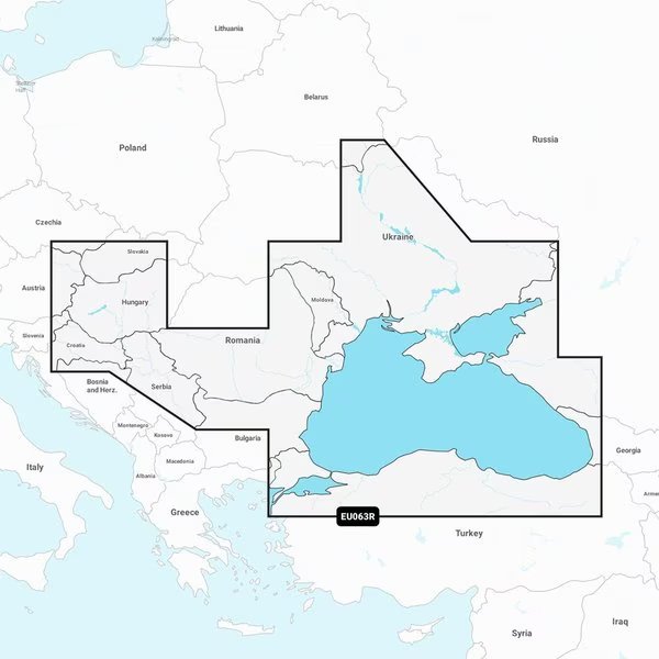 Navionics Vision+ NVEU063R, Black Sea Azov Sea, Marine Chart, Garmin, Mfr#: 010-C1258-00